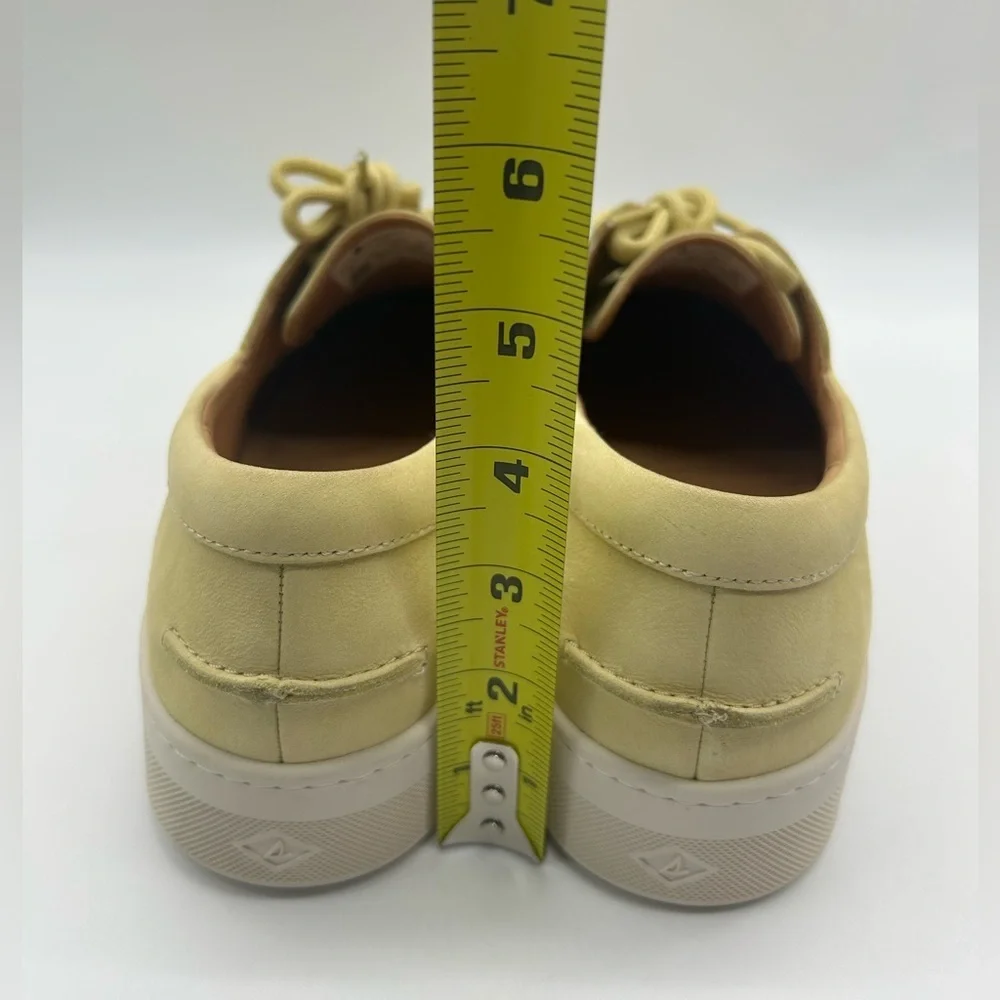 Sperry Candy Boat WM-745 Women’s Sneakers Light Yellow Size 10 New With Box - Picture 8 of 12
